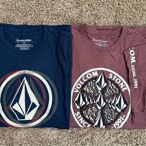 Guys size L Volcom T-shirts. 2 for $15